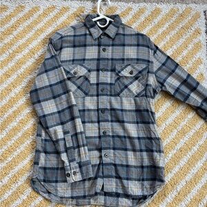 Pendleton Burnside Flannel Shirt - Blue, Gray